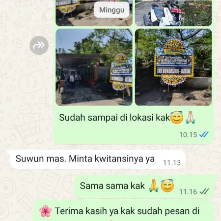Pengiriman Papan Bunga Duka Tlogoguwo Kaligesing