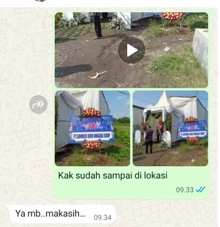 Pengiriman Karangan Bunga Tlogoguwo Kaligesing